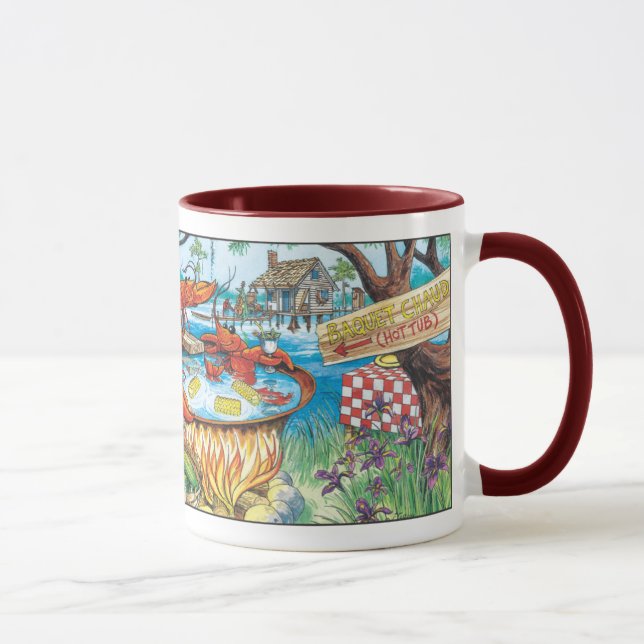 Taza de la tina caliente de los cangrejos (Derecha)