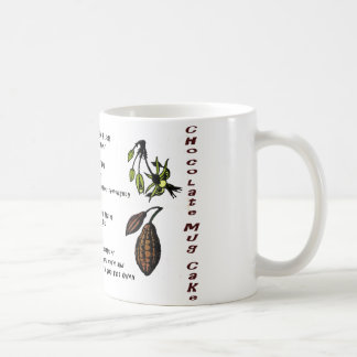 Taza de la torta de la taza del chocolate