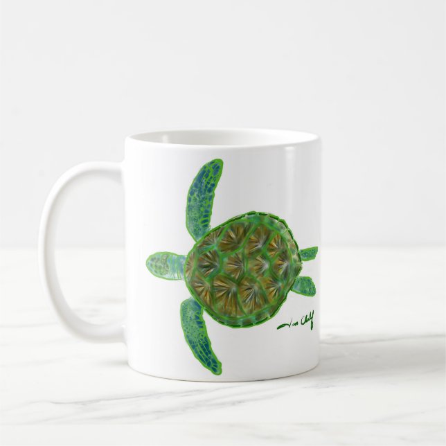 Taza de la tortuga de mar (Izquierda)