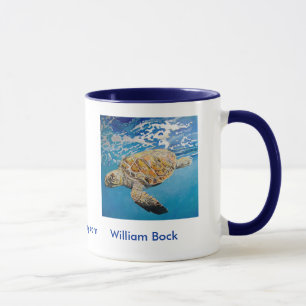 Taza de la tortuga de mar de Hawksbill