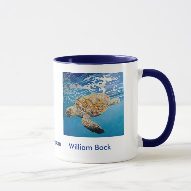 Taza de la tortuga de mar de Hawksbill (Derecha)