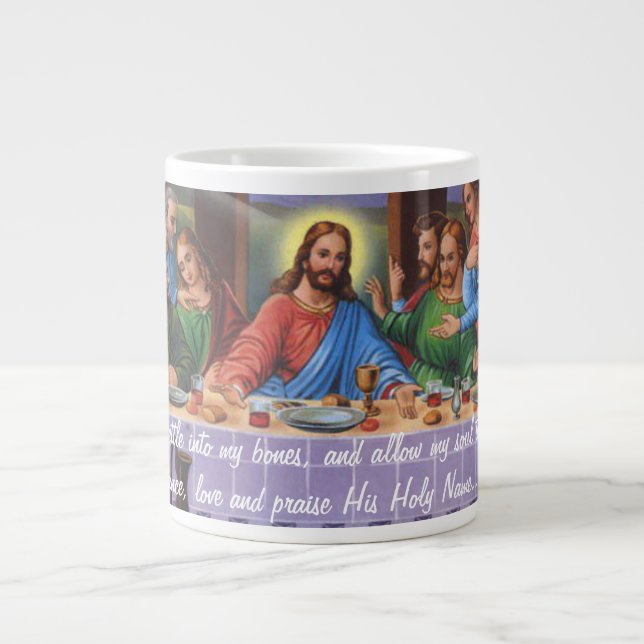 Taza de la última cena de Jesús (Frente)