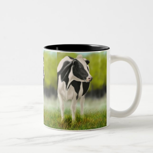 Taza de la vaca de Holstein (Derecha)