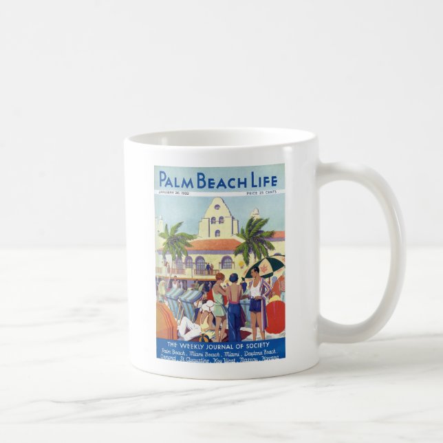 Taza de la vida #8 del Palm Beach (Derecha)