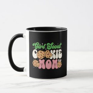 Taza de la vida de horneado retro Cookie Mom Kawai