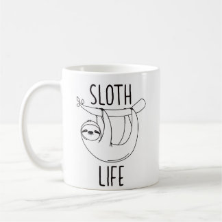 Taza de la vida de la pereza