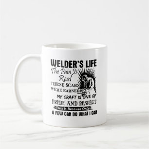Taza de la vida del soldador