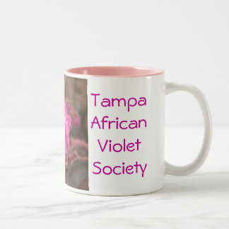Taza de la violeta africana