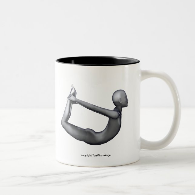 Taza de la yoga - actitud del arco (Derecha)