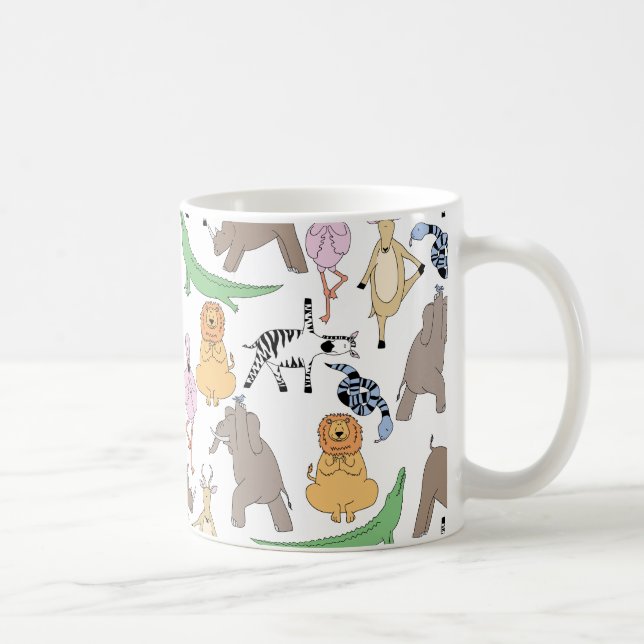 Taza de la yoga del safari (Derecha)