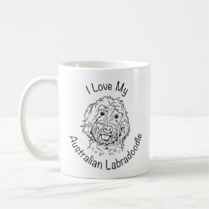 Taza de Labradoodle del australiano