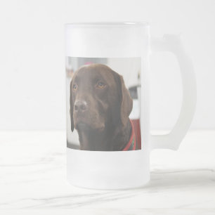 TAZA DE LABRADOR DEL CHOCOLATE