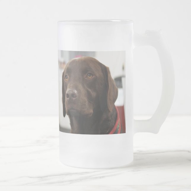 TAZA DE LABRADOR DEL CHOCOLATE (Derecha)