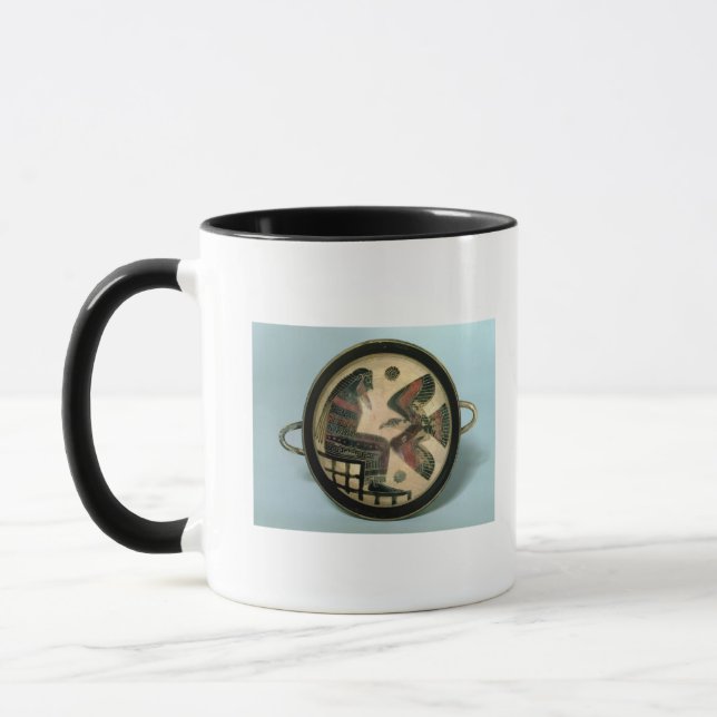Taza de Laconian que representa Zeus y el águila (Izquierda)