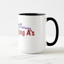 Taza "de las a asombrosas"