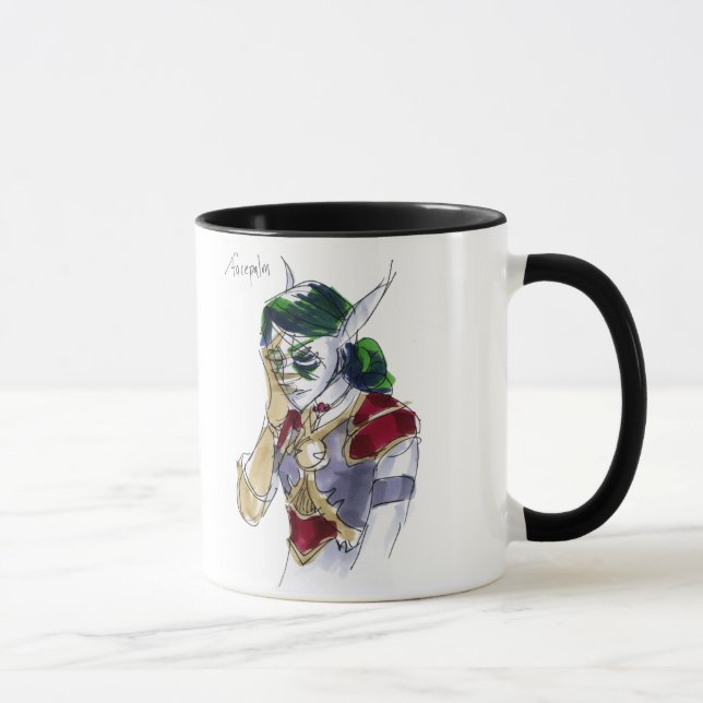 Taza de las aflicciones de PVP (Derecha)