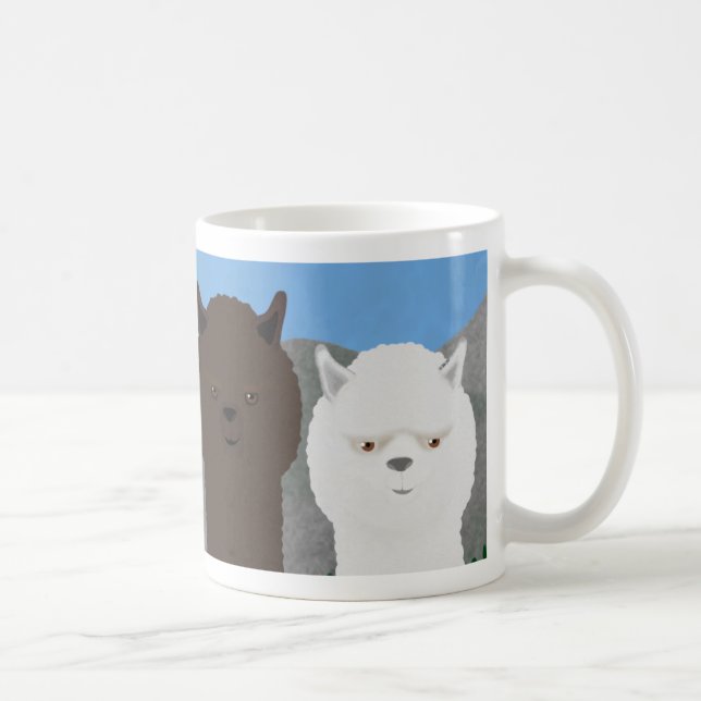 Taza de las alpacas (Derecha)