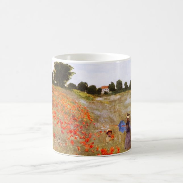 Taza de las amapolas de Monet (Centro)