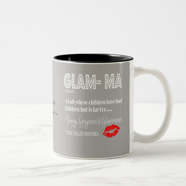 taza de las Atractivo-mamáes personalizada (Derecha)