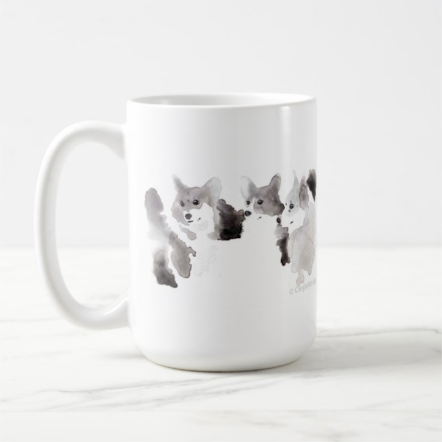 Taza de las beatitudes #7 del Corgi (Izquierda)