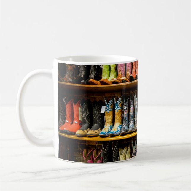 Taza de las botas de vaquero (Izquierda)