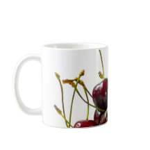 Taza de las cerezas negras