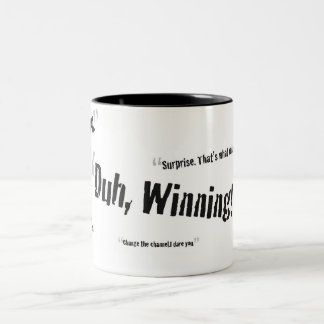 Taza de las citas de Charlie Sheen