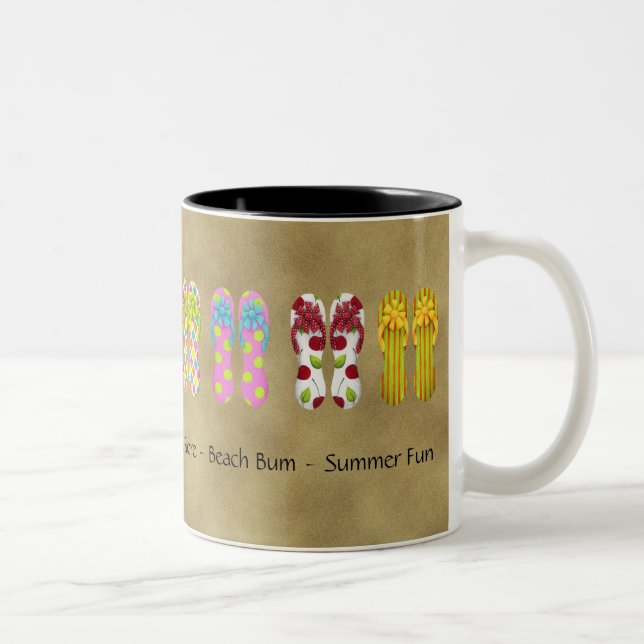 Taza de las colecciones del flip-flop (Derecha)
