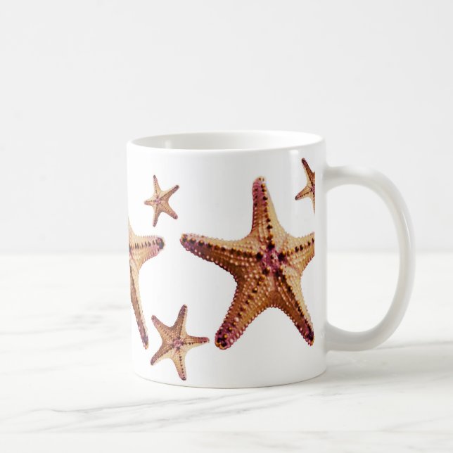 taza de las estrellas de mar (Derecha)