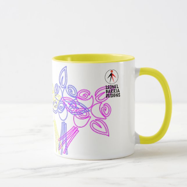 TAZA DE LAS FLORES (Derecha)