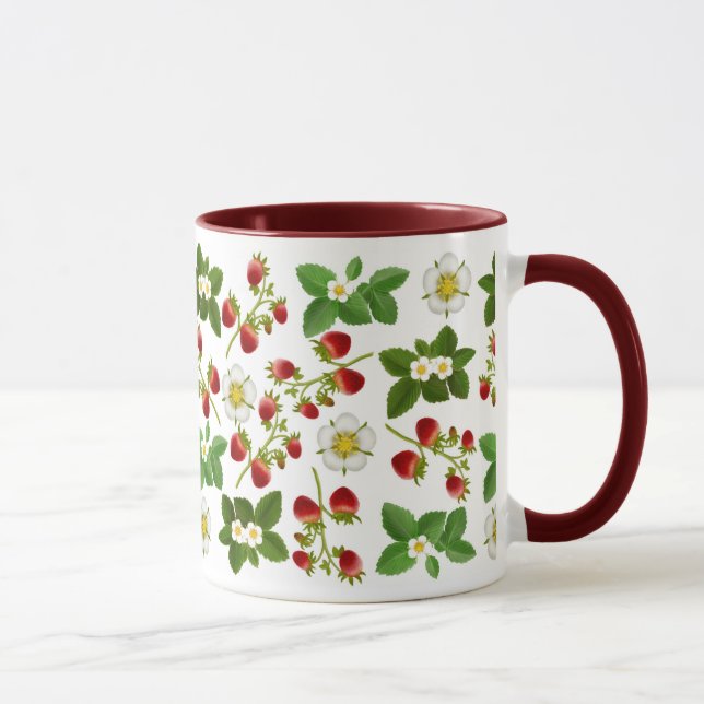 Taza de las fresas salvajes (Derecha)
