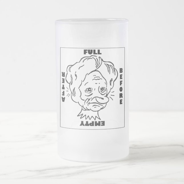 Taza de las gafas de la cerveza (Centro)