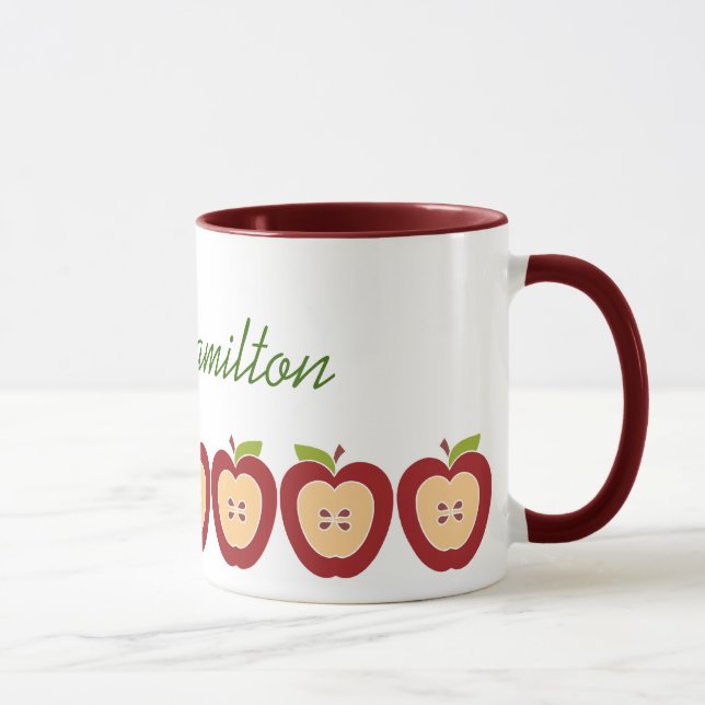 Taza de las manzanas del profesor (Derecha)