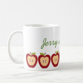 Taza de las manzanas del profesor