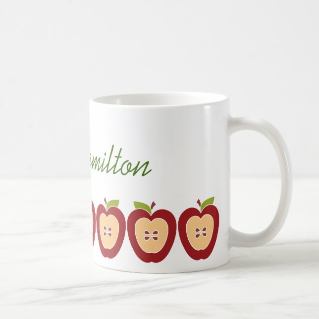 Taza de las manzanas del profesor (Derecha)