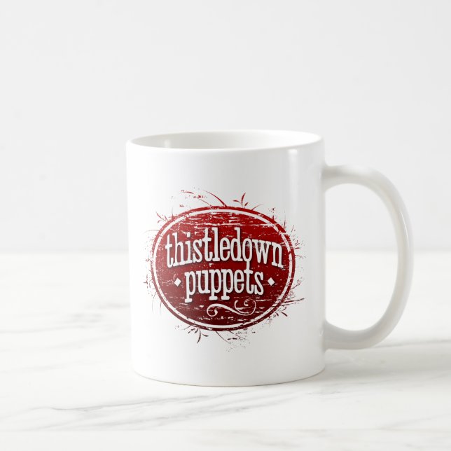 Taza de las marionetas del papo del cardo (Derecha)