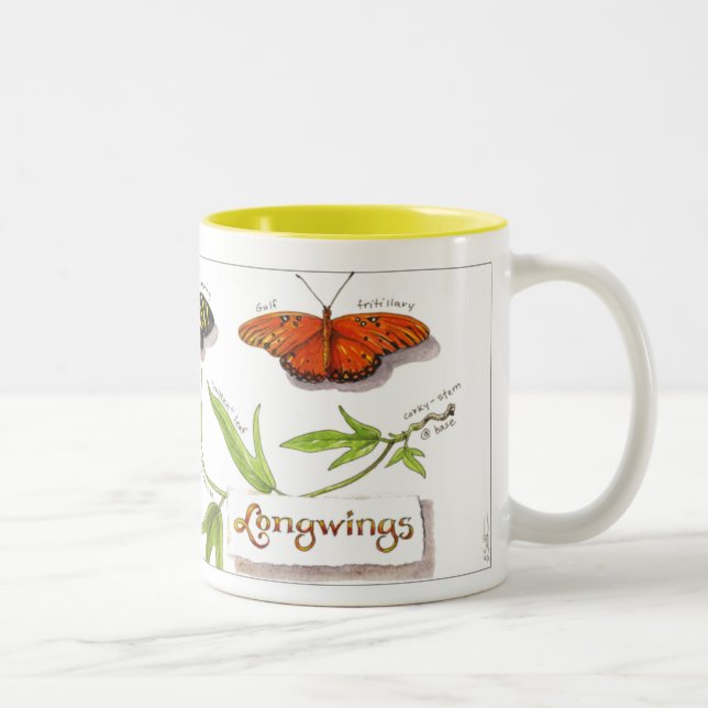 Taza de las mariposas de Longwing (Derecha)