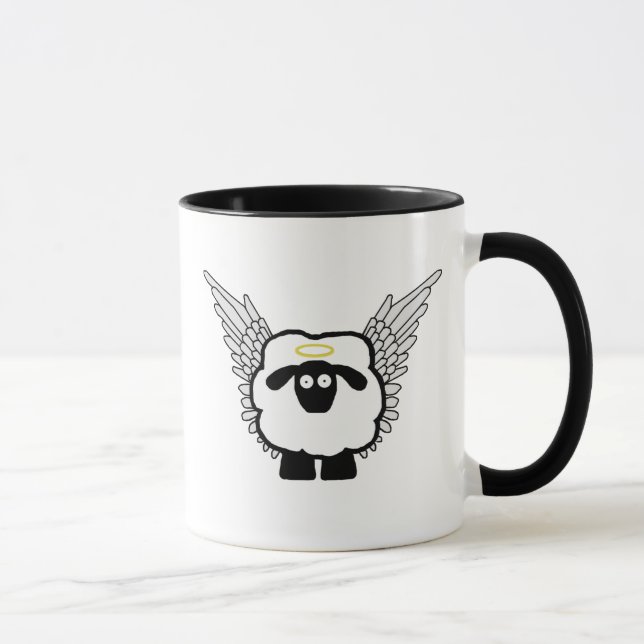 Taza de las ovejas del ángel (Derecha)