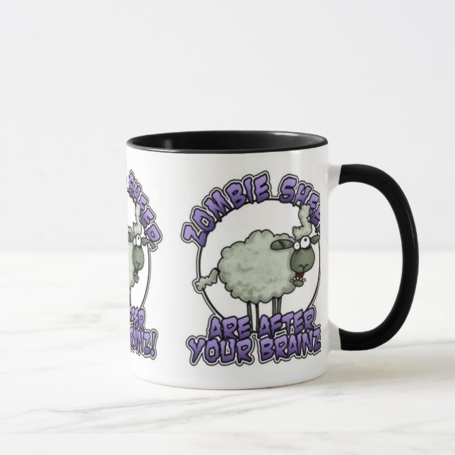 taza de las ovejas del zombi (Derecha)