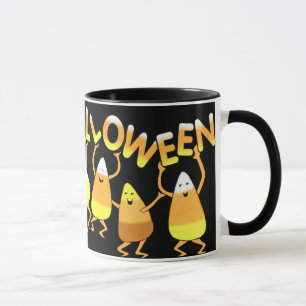 Taza de las pastillas de caramelo de Halloween