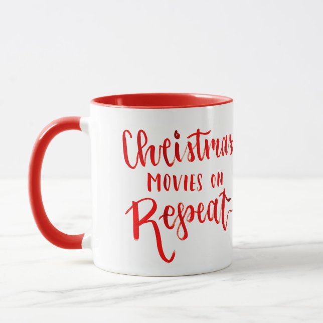 Taza de las películas del navidad (Izquierda)