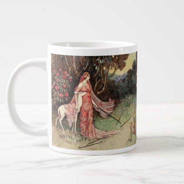 Taza de las pinturas del cuento de hadas del (Izquierda)