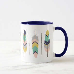 Taza de las plumas
