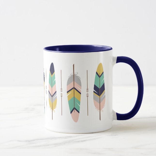 Taza de las plumas (Derecha)