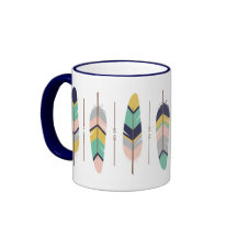 Taza de las plumas