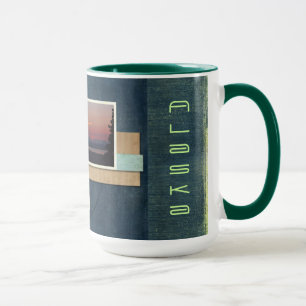 Taza de las puestas del sol de Alaska