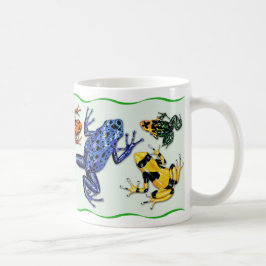 Taza de las ranas de la flecha del veneno
