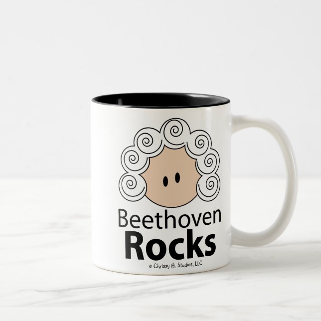 Taza de las rocas de Beethoven (Derecha)