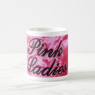 Taza de las señoras rosadas