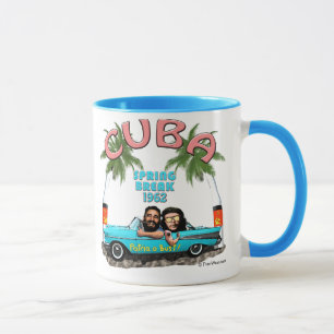 Taza de las vacaciones de primavera 1962 de Cuba